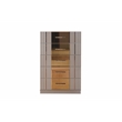 Lorenzo Gold Detailed Chest made with Wood and Gold accents in Gray