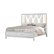 Crystal Queen Storage Bed Made With Wood Finished in White