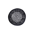 CT3502-32 Round Coffee Table Made with Aluminum in Black Color