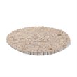 T1009-32-15 Contemporary Style Jungle Wood Coffee Table in White Wash Color