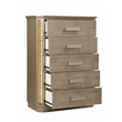 Medusa Modern Style Copper & Gold Finish Chest made with Wood