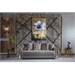 Lust Modern Style 3PC Living Room Set Made with Wood in Taupe
