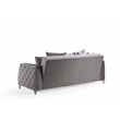Lust Modern Style 3PC Living Room Set Made with Wood in Taupe