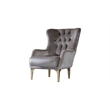 Lust Modern Style 3PC Living Room Set Made with Wood in Taupe