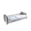 Lust Modern Style 2PC Living Room Set Made with Wood in White