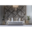 Lust Modern Style 3PC Living Room Set Made with Wood in White