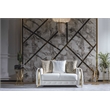 Lust Modern Style 3PC Living Room Set Made with Wood in White
