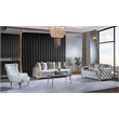 Lust Modern Style Chair Made with Wood in White