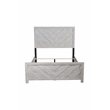 Denver Modern Style Queen Bed Made with Wood in Rustic Natural