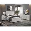 Denver Full 4PC Modern Style Bedroom Set Made with Wood in Rustic Natural