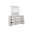 Denver Full 4PC Modern Style Bedroom Set Made with Wood in Rustic Natural