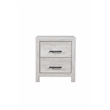 Denver Queen 4PC Modern Style Bedroom Set Made with Wood in Rustic Natural