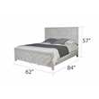 Denver Queen 4PC Modern Style Bedroom Set Made with Wood in Rustic Natural