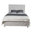 Denver Queen 4PC Modern Style Bedroom Set Made with Wood in Rustic Natural