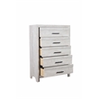 Denver Queen 5PC Modern Style Bedroom Set Made with Wood in Rustic Natural