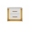 Obsession Contemporary Style Queen 5PC Bedroom Set Made with Wood in Gold Finish