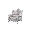 Melrose Traditional Style 5PC Living Room Set Made with Wood in Silver