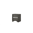 Matrix Traditional Style Full 4 PC Storage Bedroom Set made with Wood  in Gray