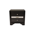 Matrix Traditional Style Full 5 PC Storage Bedroom Set made with Wood in Black
