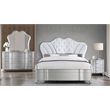 Landmark Traditional Style  9-Drawer Desser Made With Wood in Silver