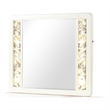 La Pierre Contemporary Style Mirror Made With Wood in Beige