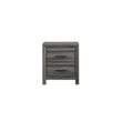 Denver Modern Style 4PC Full Size Bedroom Set Made With Wood in Gray Colour