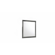 Blaze Modern Style Queen 4PC bedroom set  made with Wood & LED Headboard in Gray
