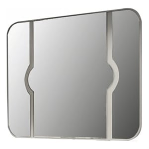 Eternity Traditional Style Mirror Eucalyptus-veneer made with Wood in Beige