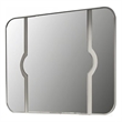 Eternity Traditional Style Mirror Eucalyptus-veneer made with Wood in Beige