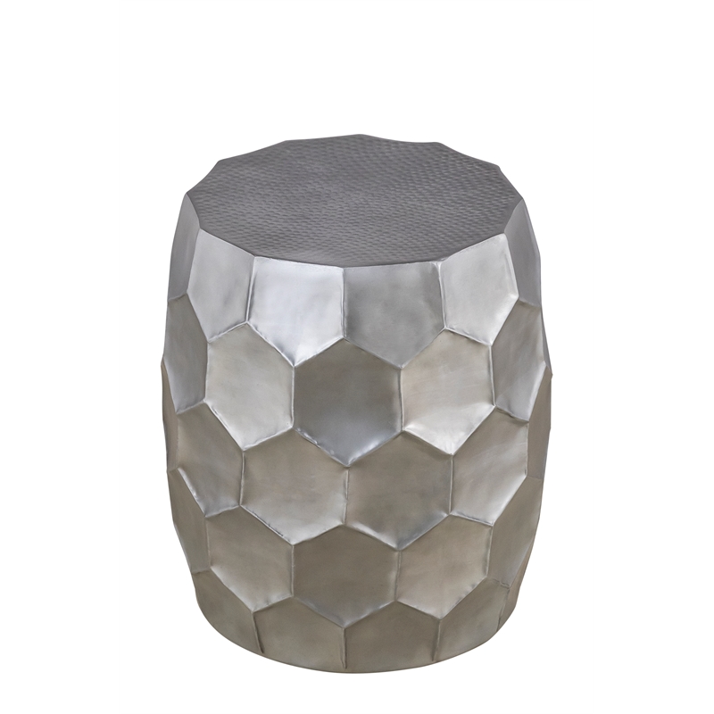 ET-101 END Table  made with Aluminum in Silver