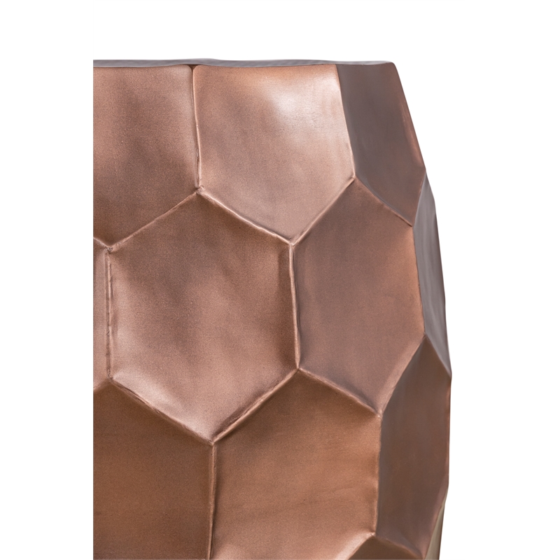 ET-101 END Table made with Aluminum in Copper