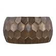 Furnishing CT-101-30-32 Coffee ET-101-25-18 End Table Gold color