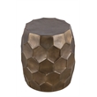 Furnishing CT-101-30-32 Coffee ET-101-25-18 End Table Gold color