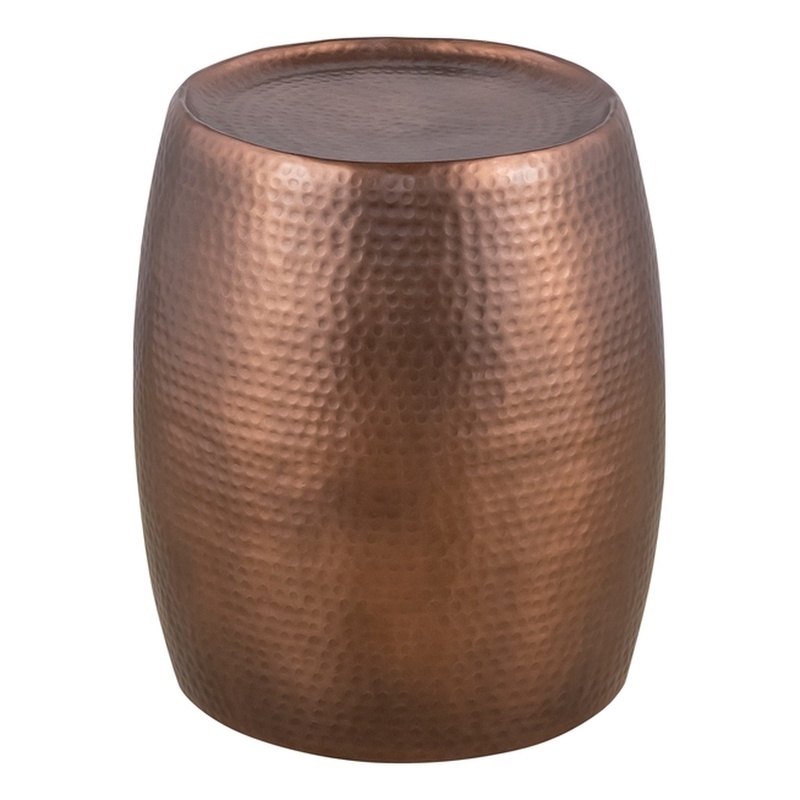 Furnishing ET-501-45-18 END Table made with Aluminum metal Copper