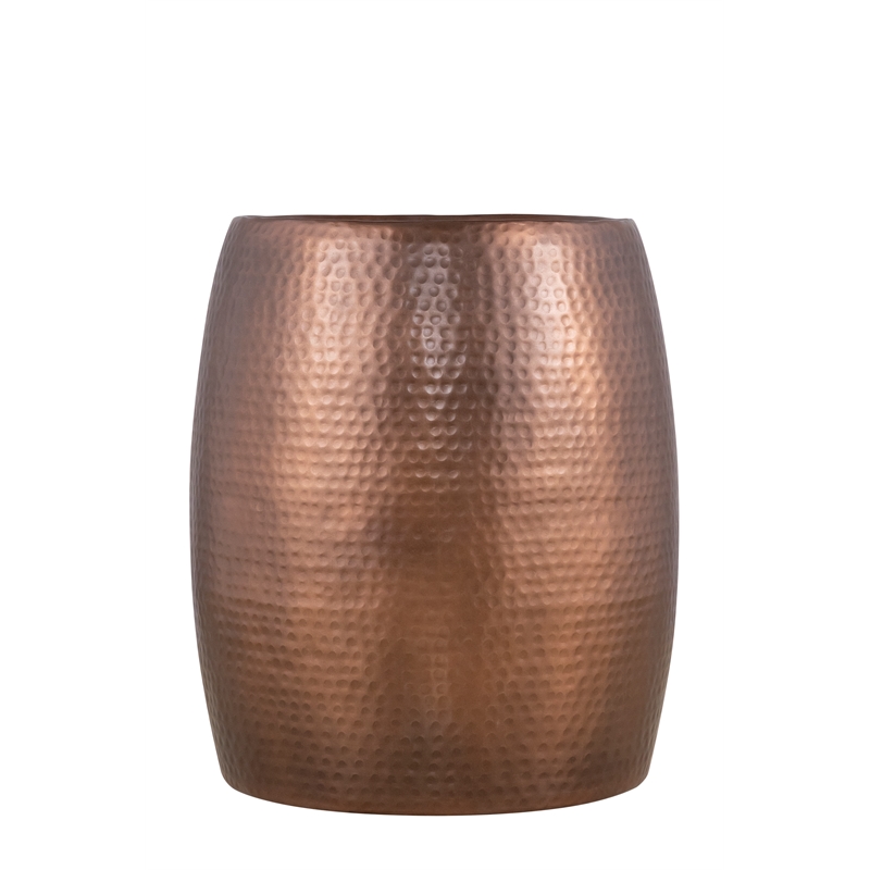 Furnishing ET-501-45-18 END Table made with Aluminum metal Copper
