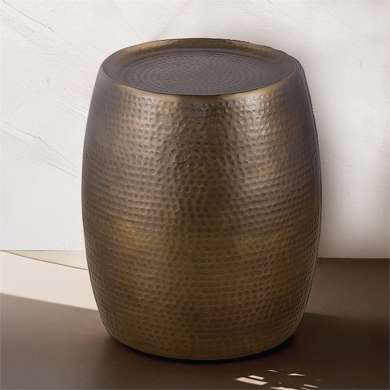 Furnishing CT-501 Coffee Table and ET-501 End Table Set Gold
