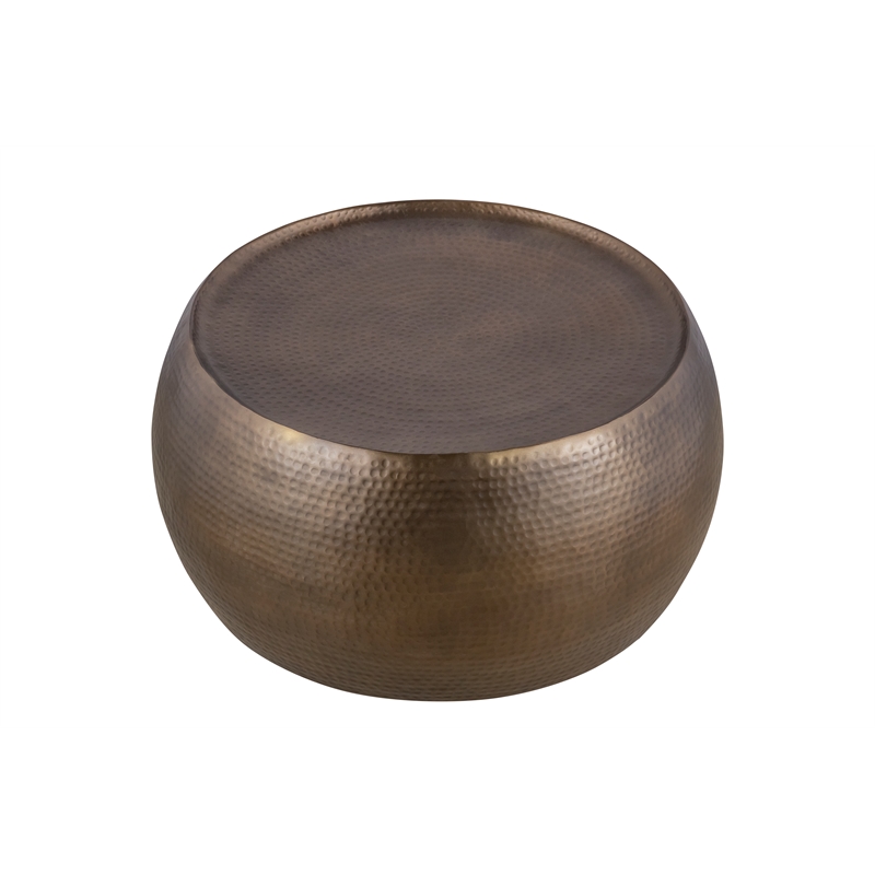 Furnishing CT-501 Coffee Table and ET-501 End Table Set Gold
