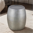 Furnishing CT-501 Coffee Table and ET-501 End Table Set Silver