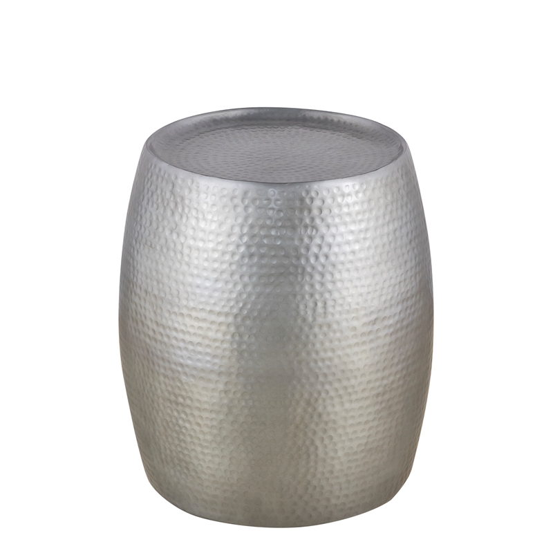 Furnishing CT-501 Coffee Table and ET-501 End Table Set Silver