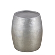 Furnishing CT-501 Coffee Table and ET-501 End Table Set Silver
