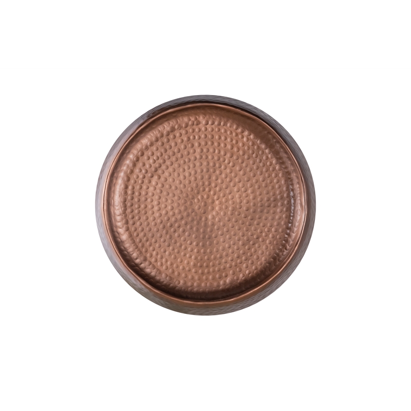 Furnishing CT-501 Coffee Table and ET-501 End Table Set Copper