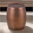 Furnishing CT-501 Coffee Table and ET-501 End Table Set Copper