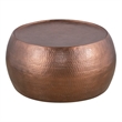 Furnishing CT-501 Coffee Table and ET-501 End Table Set Copper