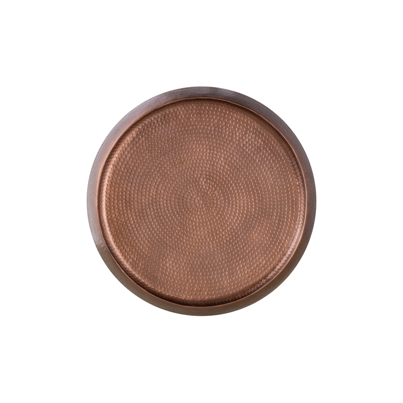 Furnishing CT-501 Coffee Table and ET-501 End Table Set Copper