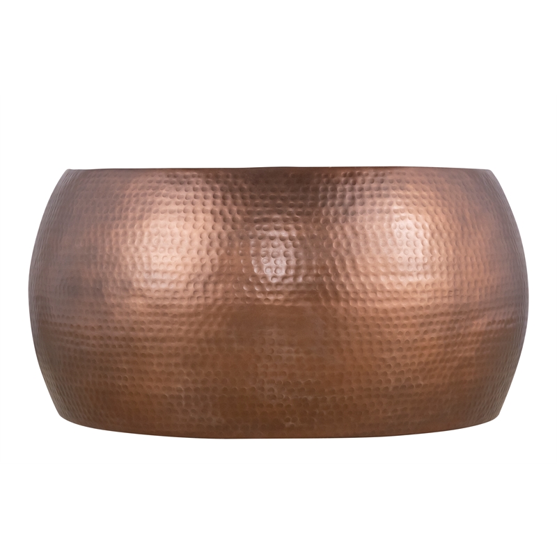 Furnishing CT-501 Coffee Table and ET-501 End Table Set Copper