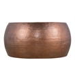 Furnishing CT-501 Coffee Table and ET-501 End Table Set Copper