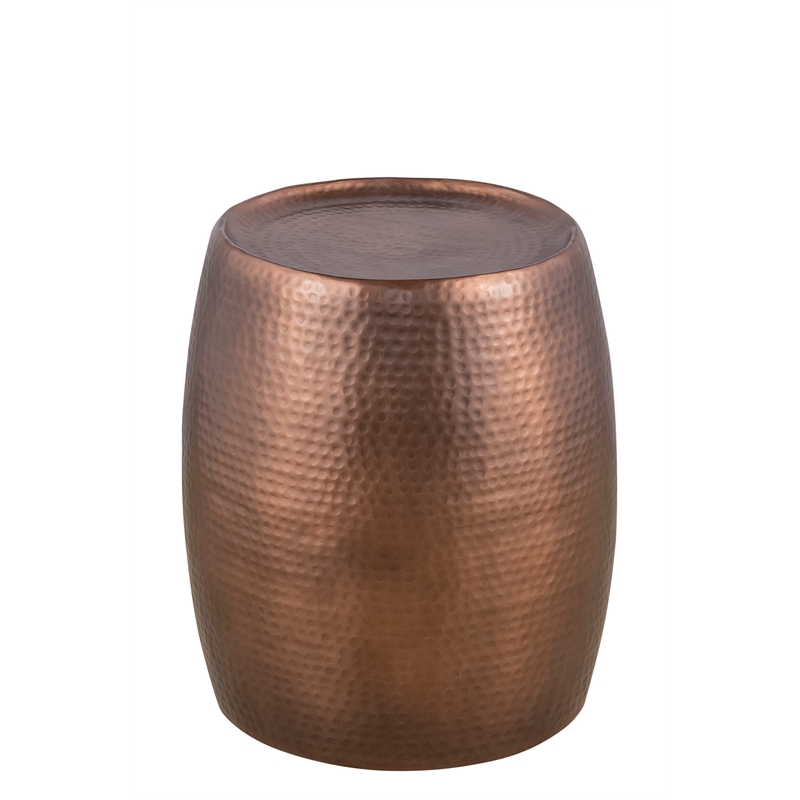 Furnishing CT-501 Coffee Table and ET-501 End Table Set Copper
