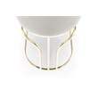 Emrald Modern Gold Legs in Gray Color- 2 Chairs Per Box