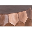 Furnishing CT-101 Coffee Table ET-101 End Table in Copper color