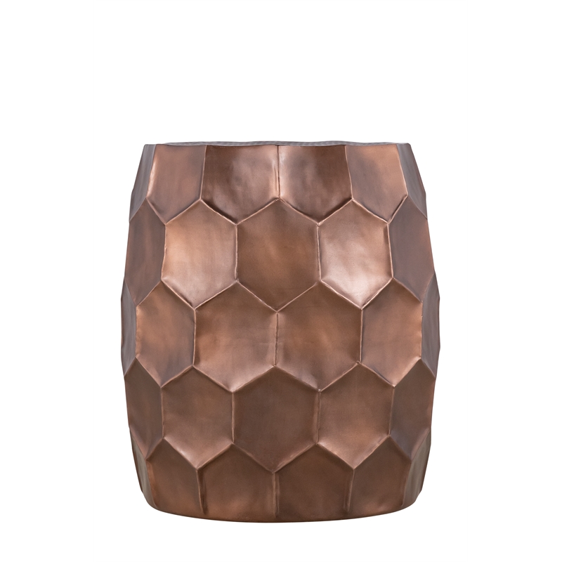 Furnishing CT-101 Coffee Table ET-101 End Table in Copper color